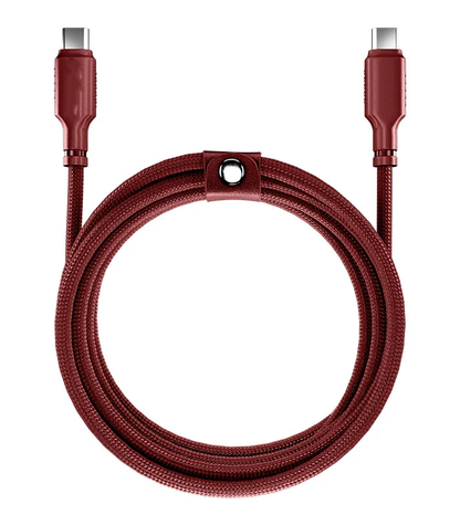 100W Kevlar Reinforced Braided USB-C to USB-C Fast Charging Cable