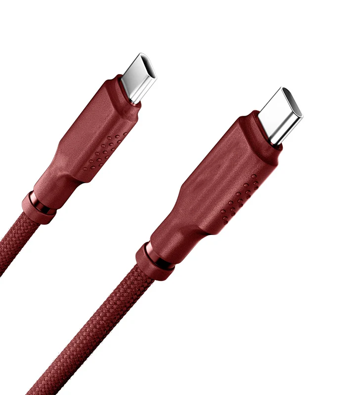100W Kevlar Reinforced Braided USB-C to USB-C Fast Charging Cable
