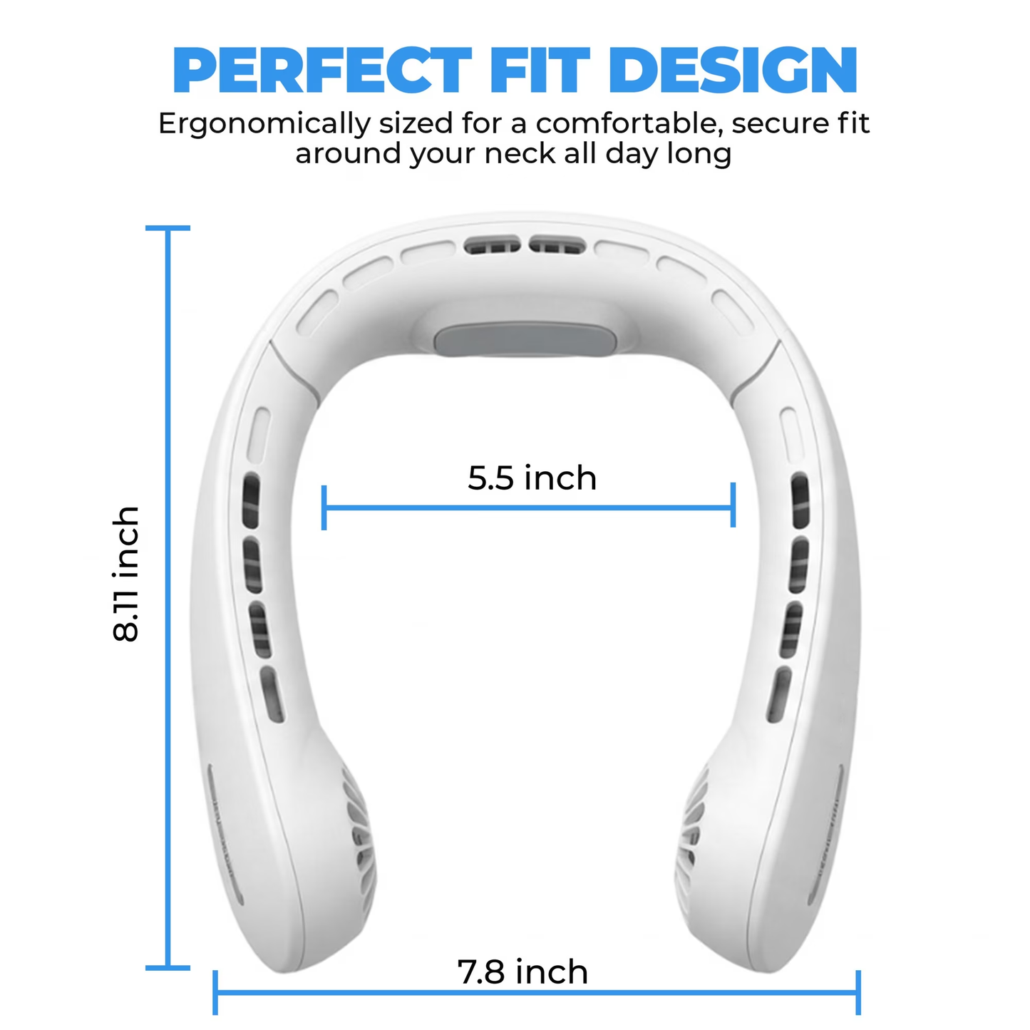 Bladeless Hands-Free Neck Hanging Portable Electric Fan