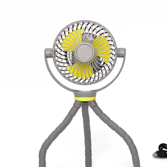 Flexible Tripod Rechargeable Portable Electric Fan