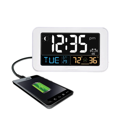 Color Screen Digital Alarm Clock