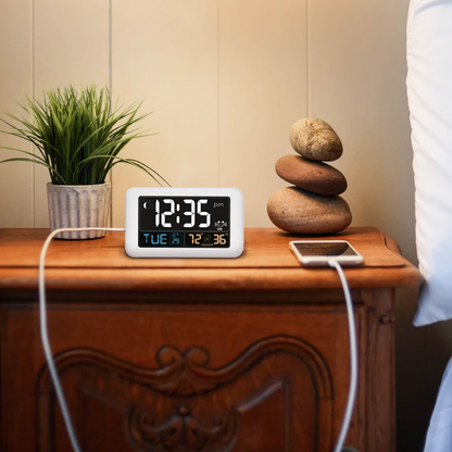 Color Screen Digital Alarm Clock