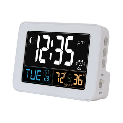 Color Screen Digital Alarm Clock