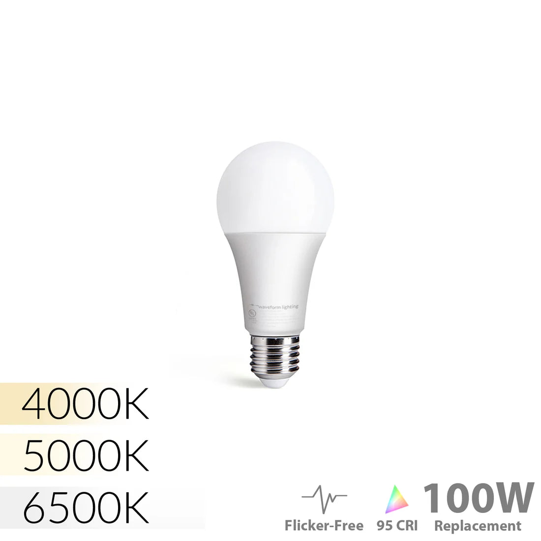 Non-Dimmable E26 A-Shape LED Bulb 15W 1600 Lumens