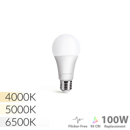 Non-Dimmable E26 A-Shape LED Bulb 15W 1600 Lumens