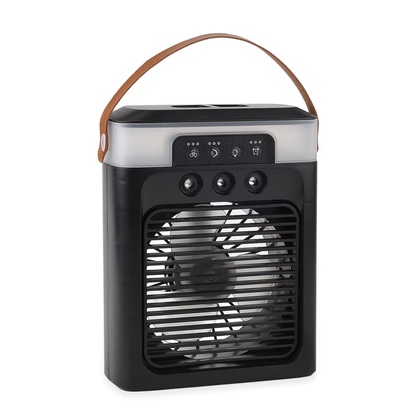 Portable Mini Cooling Fan with 7 Color LED Ambient Lights