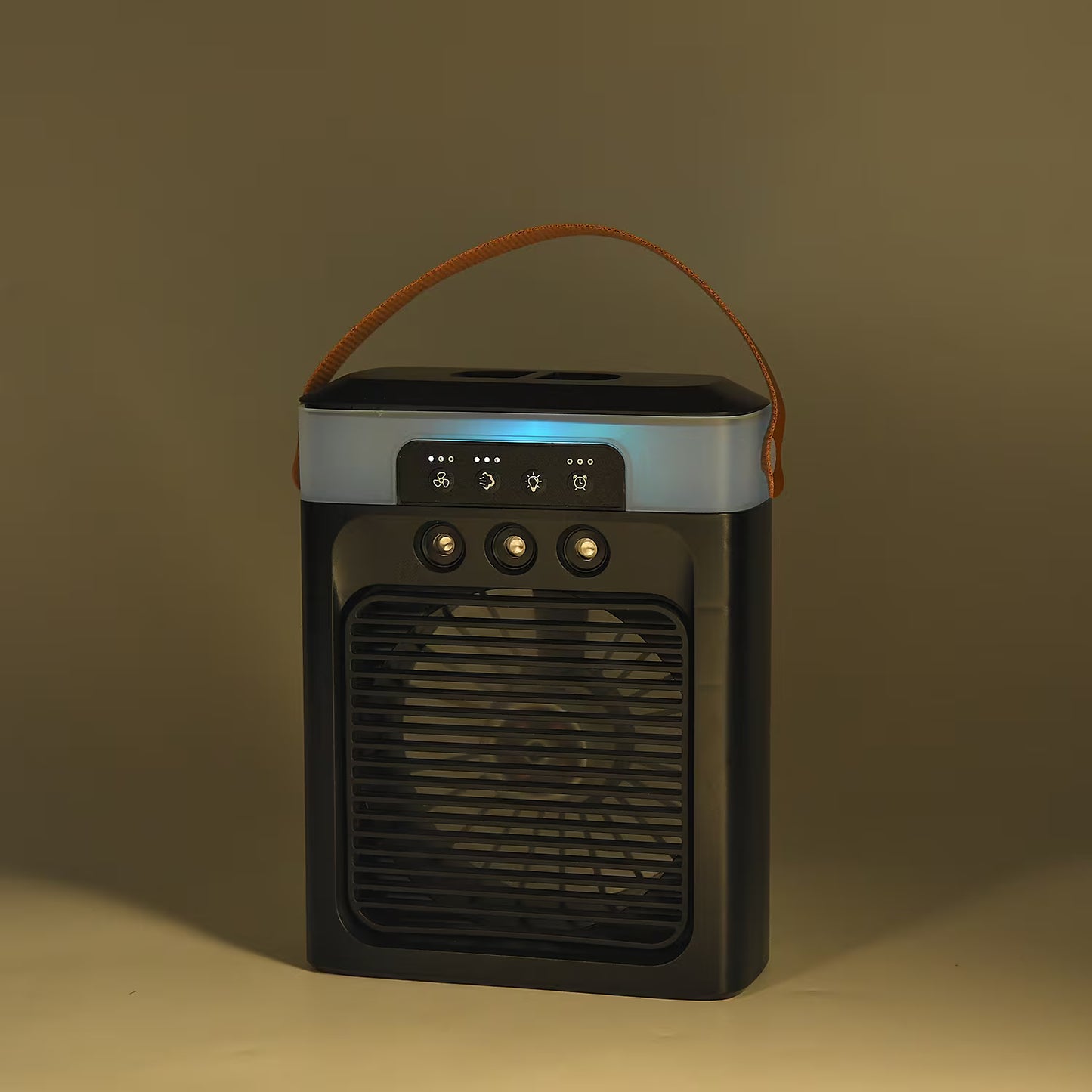 Portable Mini Cooling Fan with 7 Color LED Ambient Lights