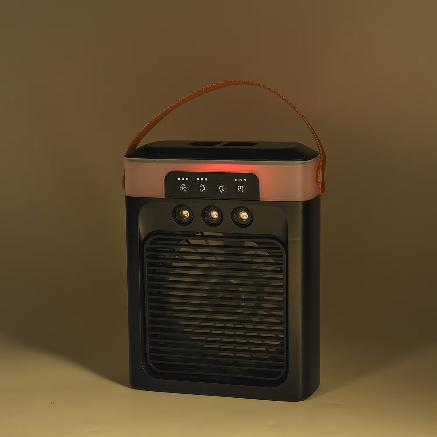 Portable Mini Cooling Fan with 7 Color LED Ambient Lights