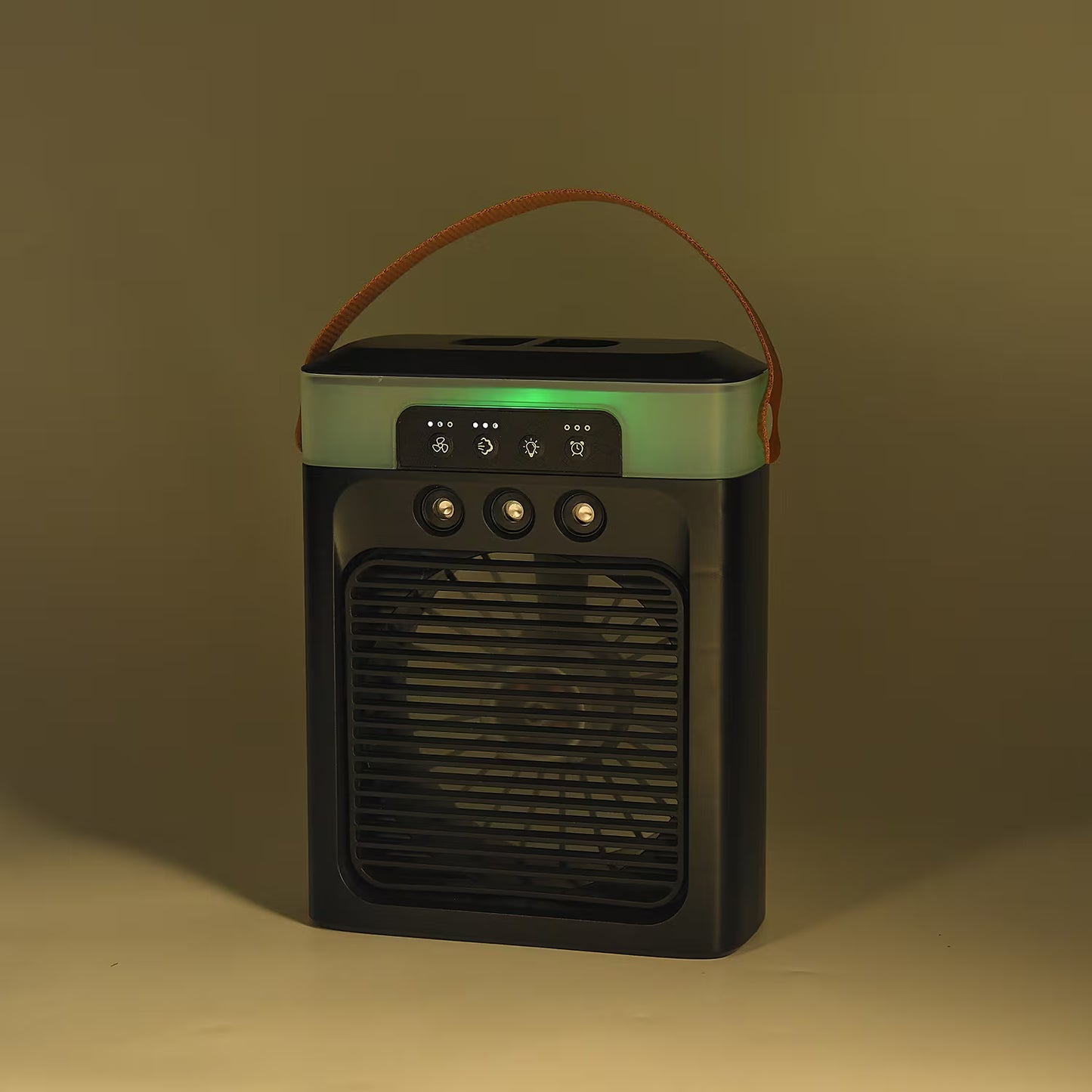 Portable Mini Cooling Fan with 7 Color LED Ambient Lights