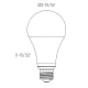 Dimmable E26 A21 12W LED Light Bulb